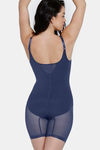 Zivame High Compression Short Length Thigh Shaper Bodysuit - Sky Captain — thumbnail 4